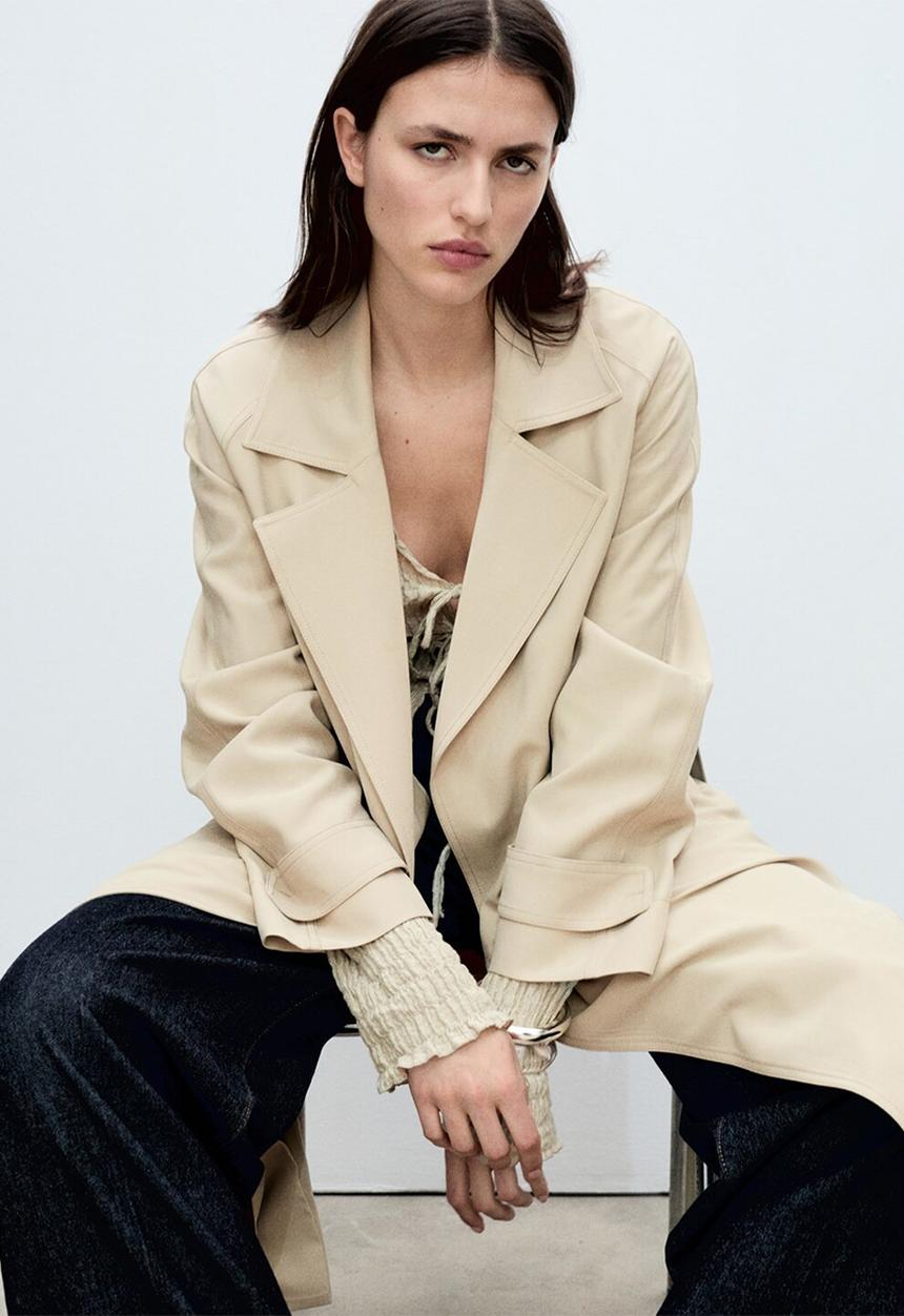MANGO - Trenchcoat Taxi - Neutral