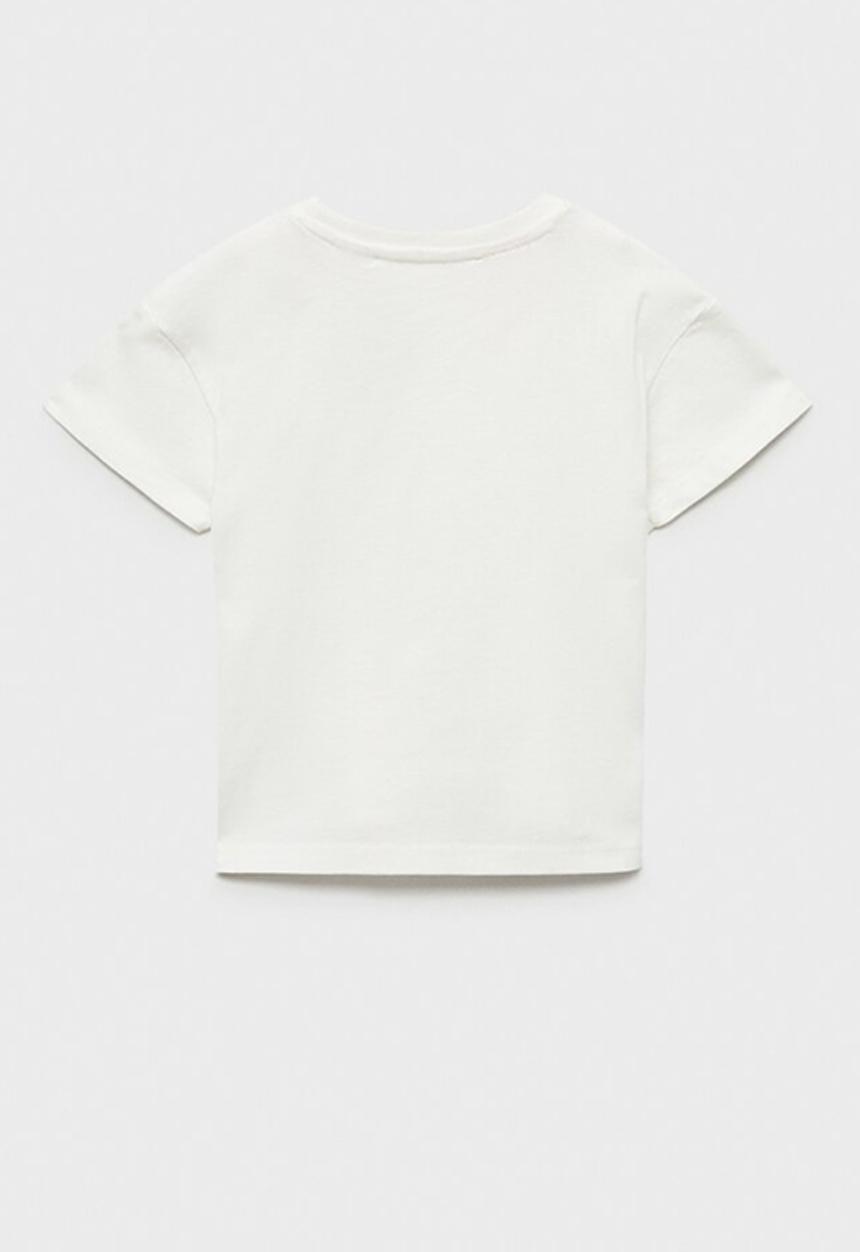 MANGO - T-shirt pawpup - natural