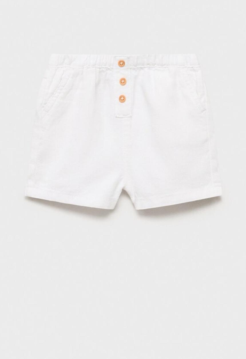 MANGO - Shorts sal - white