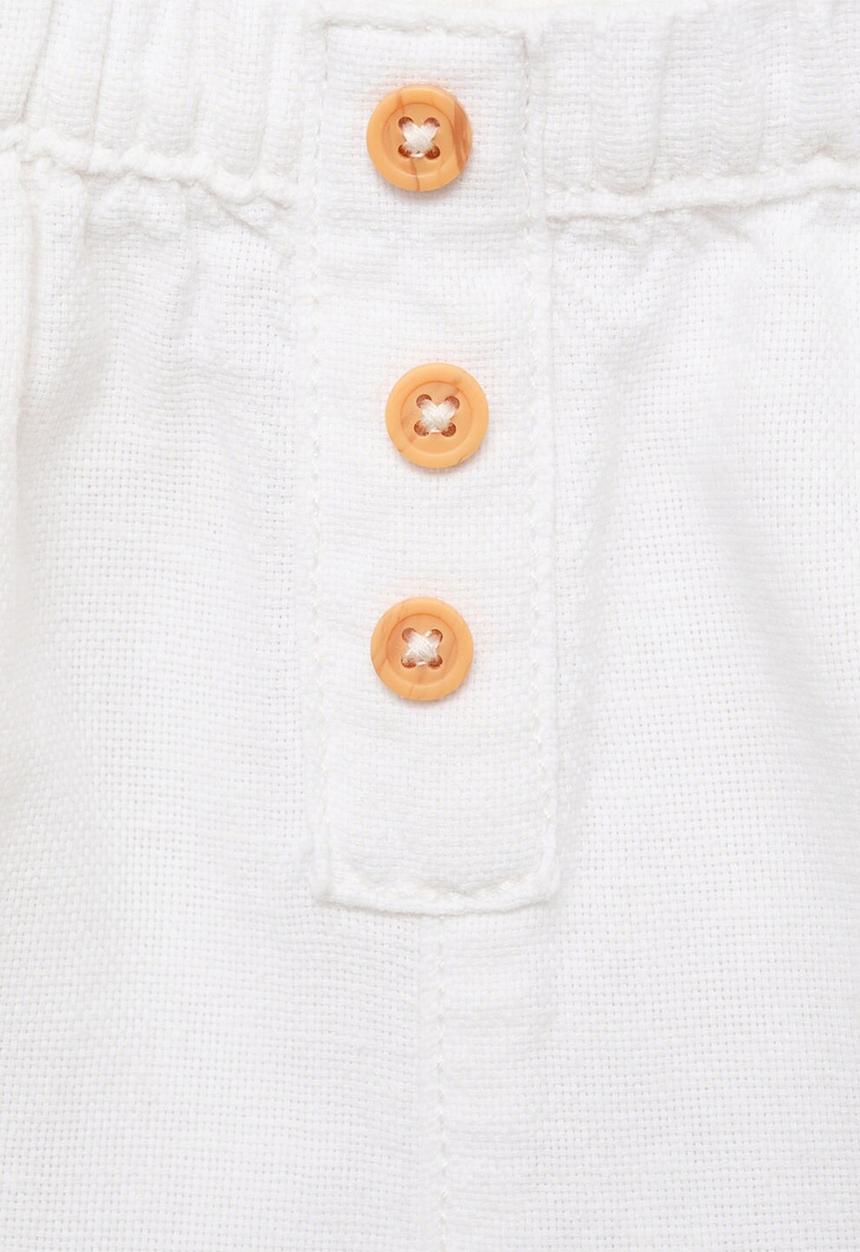 MANGO - Shorts sal - white