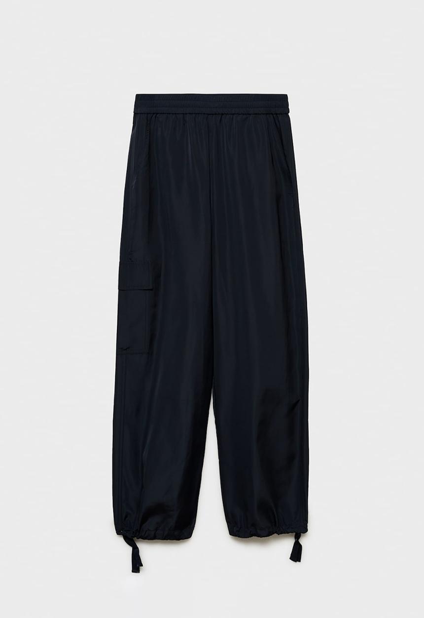 MANGO - Trousers Vicky - Navy