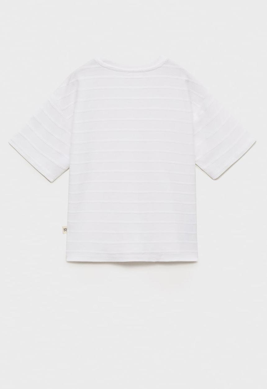 MANGO - T-shirt jack - natural