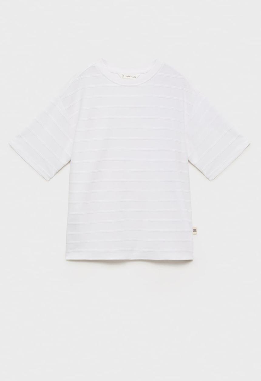MANGO - T-shirt jack - natural