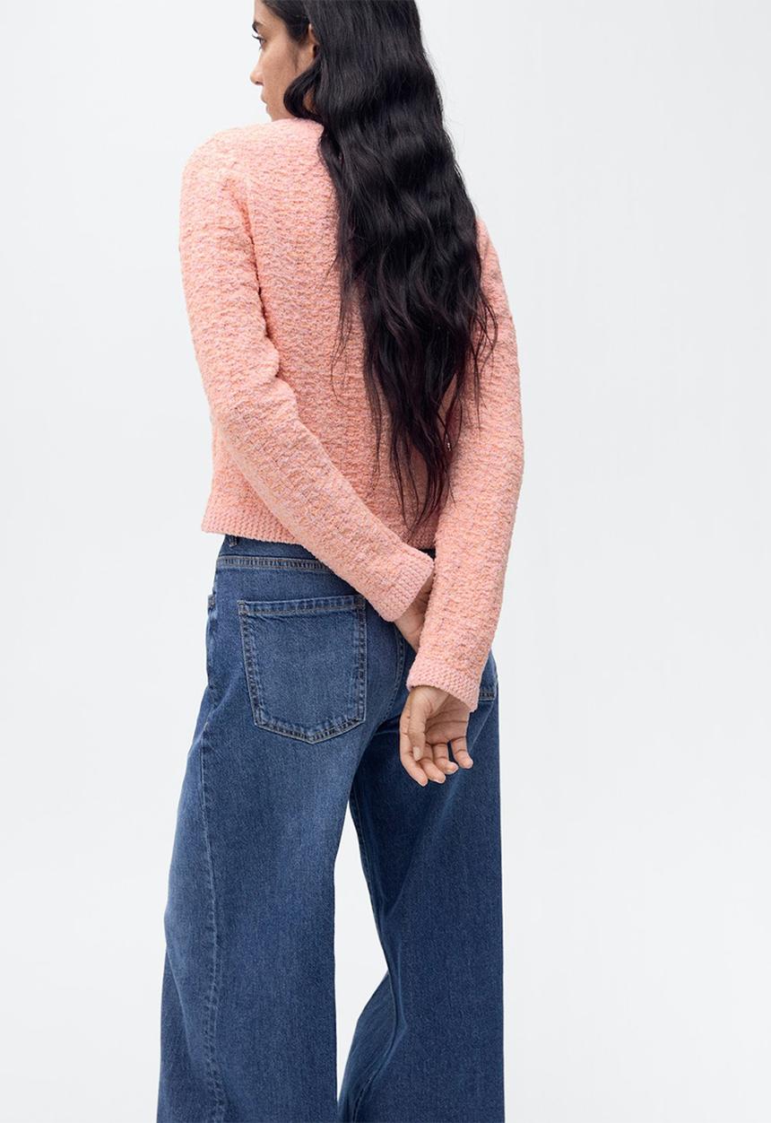 MANGO - Jacket Morango - Light/Pastel Pink