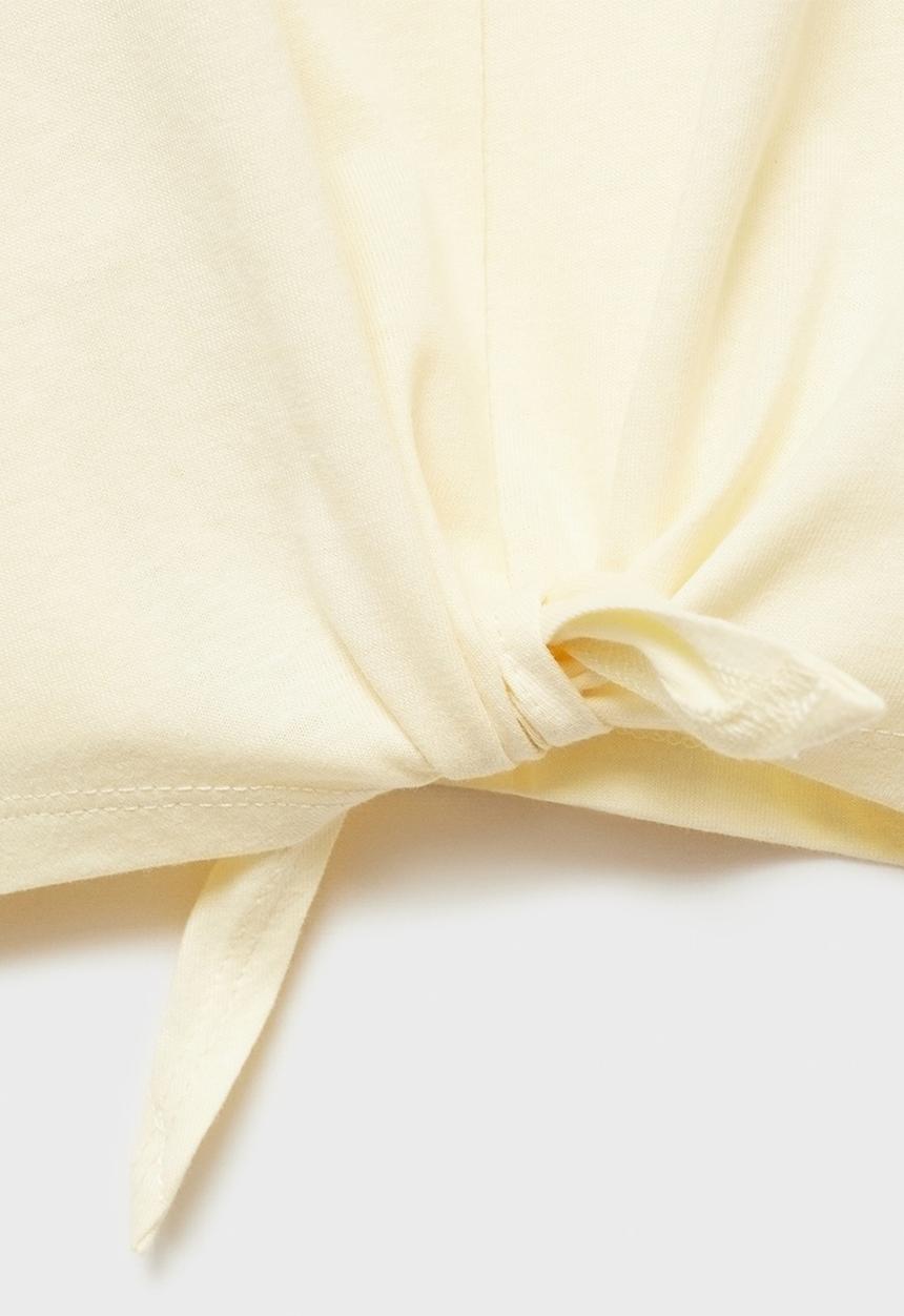 MANGO - T-shirt sailor - yellow