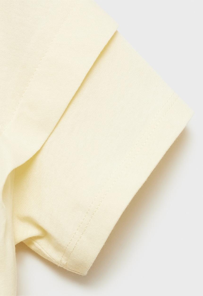 MANGO - T-shirt sailor - yellow