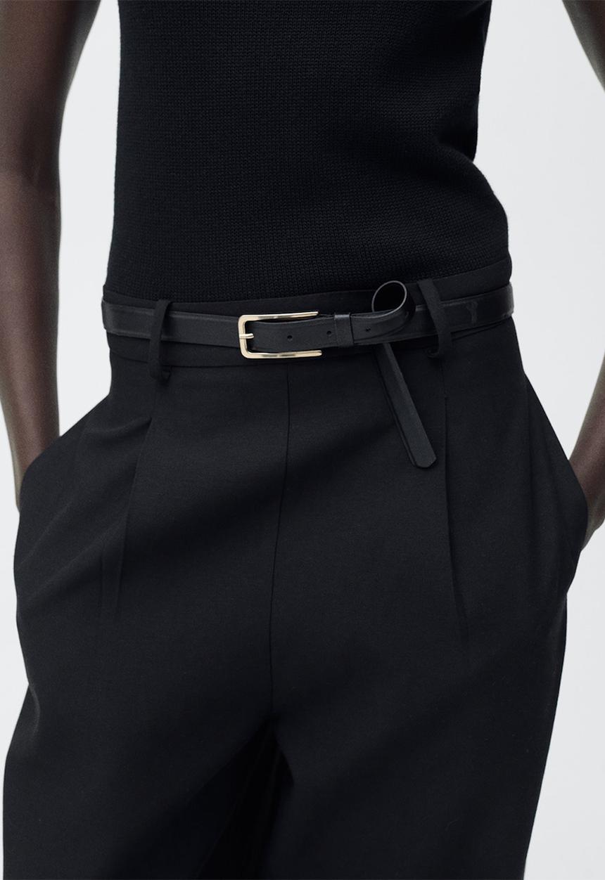 MANGO - Jumpsuit Singapur - Black