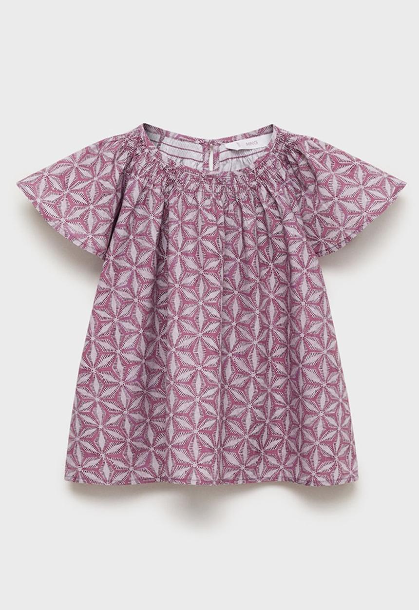 MANGO - Blouse carlota - pink