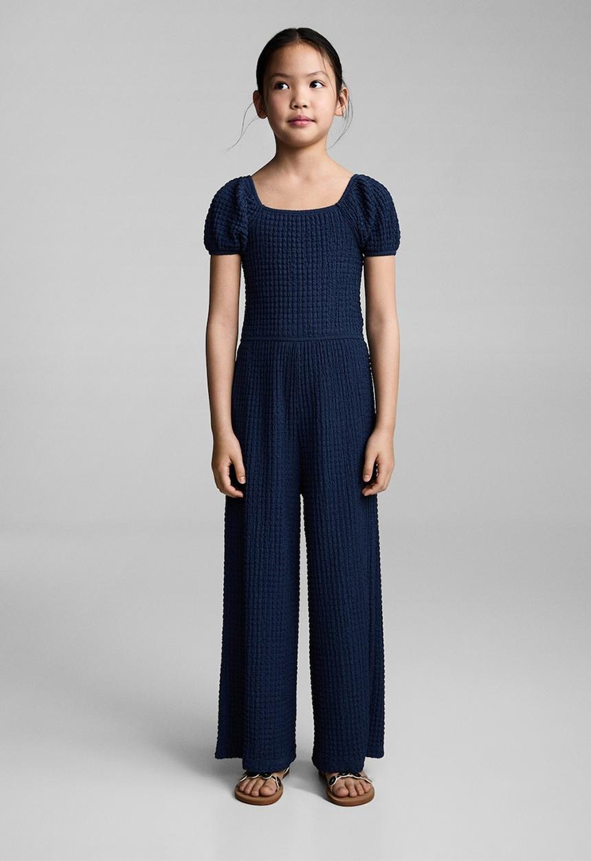 MANGO - Jumpsuit boat - dark blue