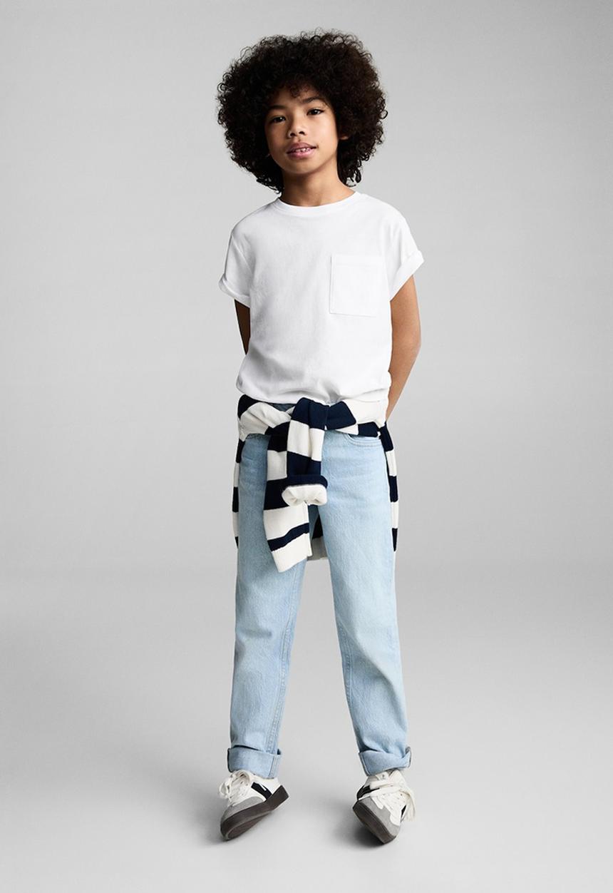 MANGO - T-shirt basica8 - white