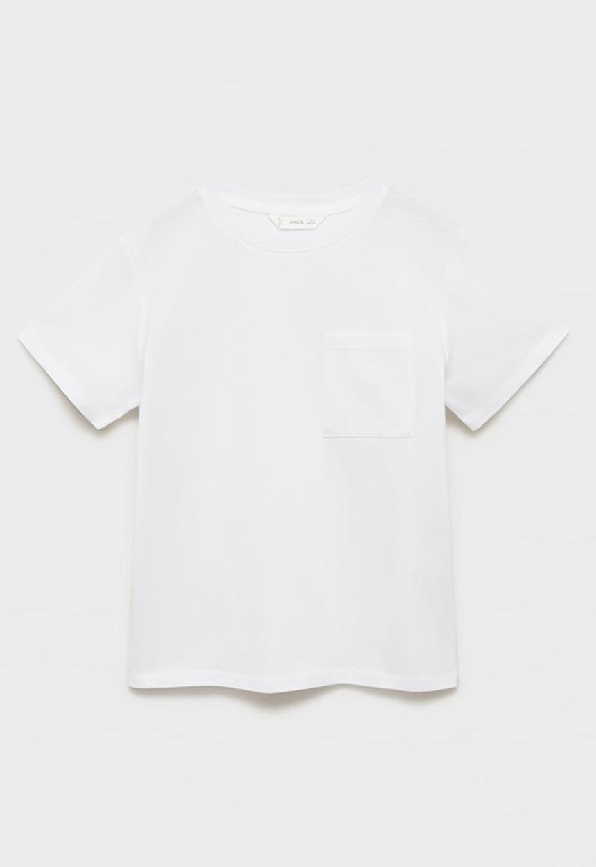 MANGO - T-shirt basica8 - white