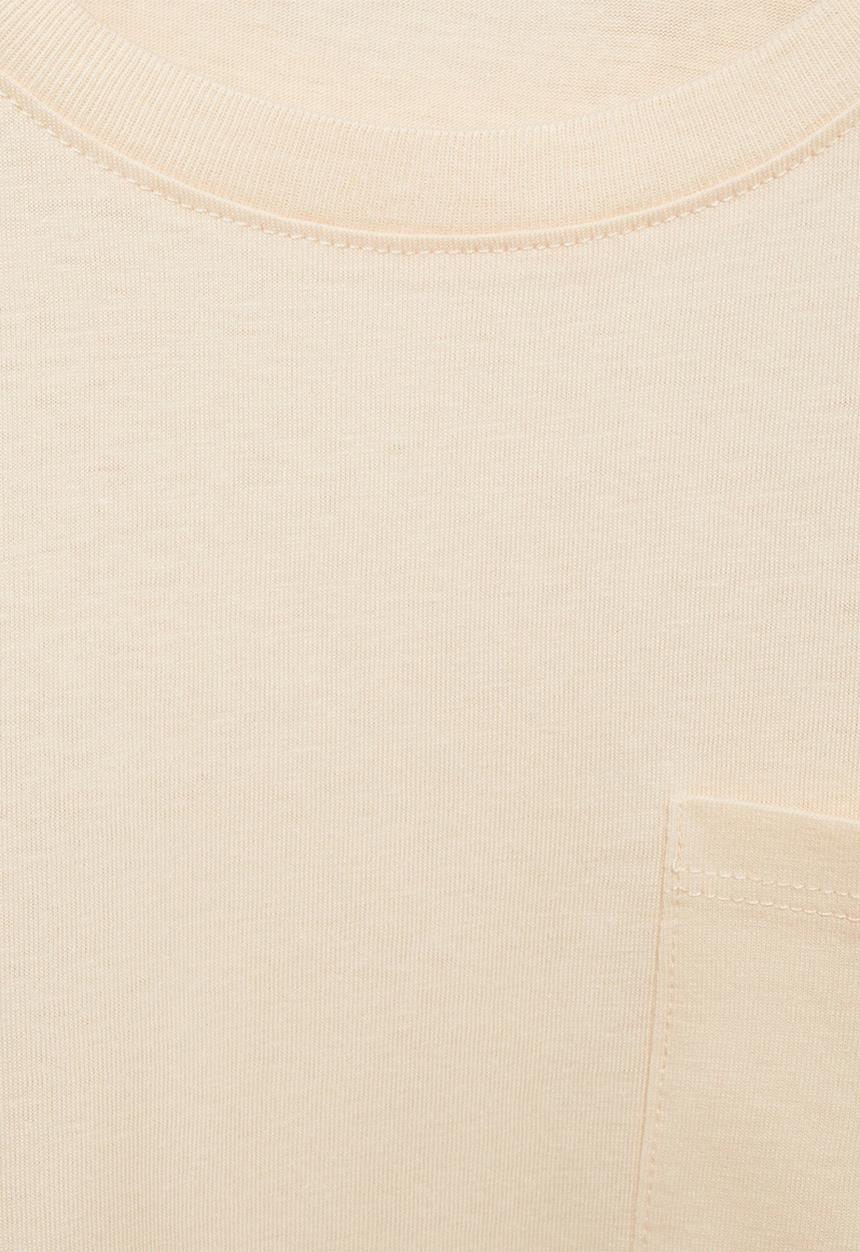 MANGO - T-shirt basica8 - light beige