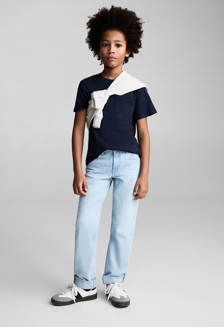 MANGO - T-shirt basica8 - navy