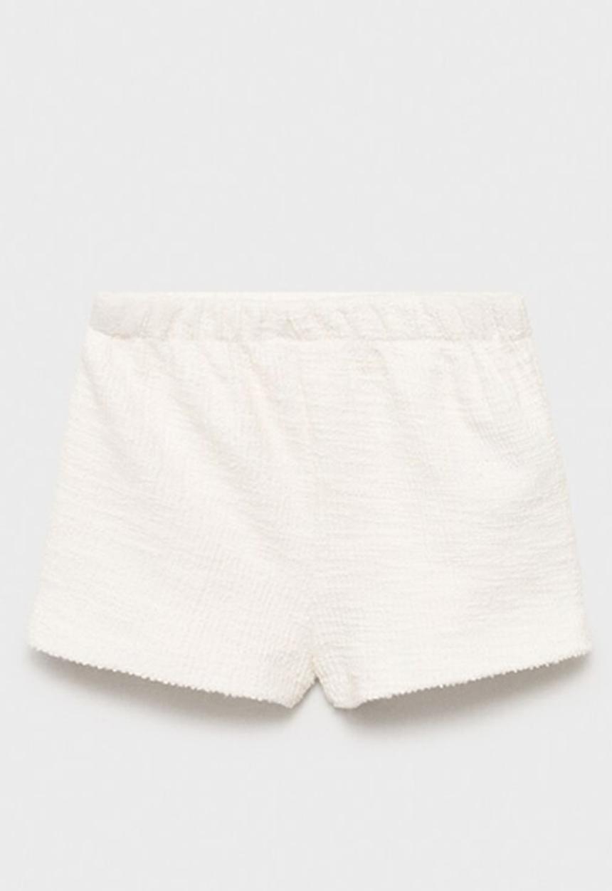 MANGO - Skirt nudo - natural