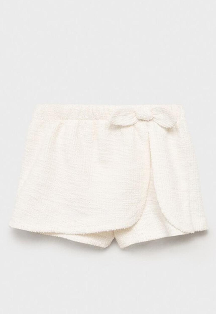 MANGO - Skirt nudo - natural