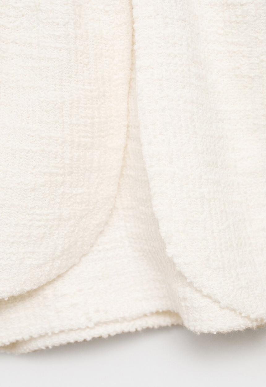 MANGO - Skirt nudo - natural