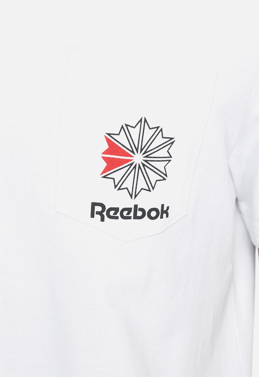 Reebok - Pocket tee - white.