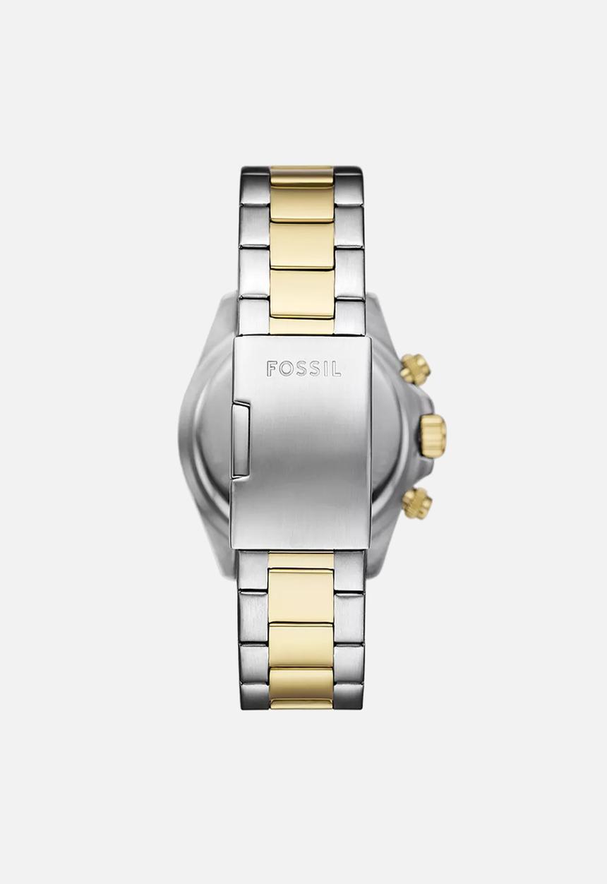 Fossil - Autocross casual watch - silver & gold