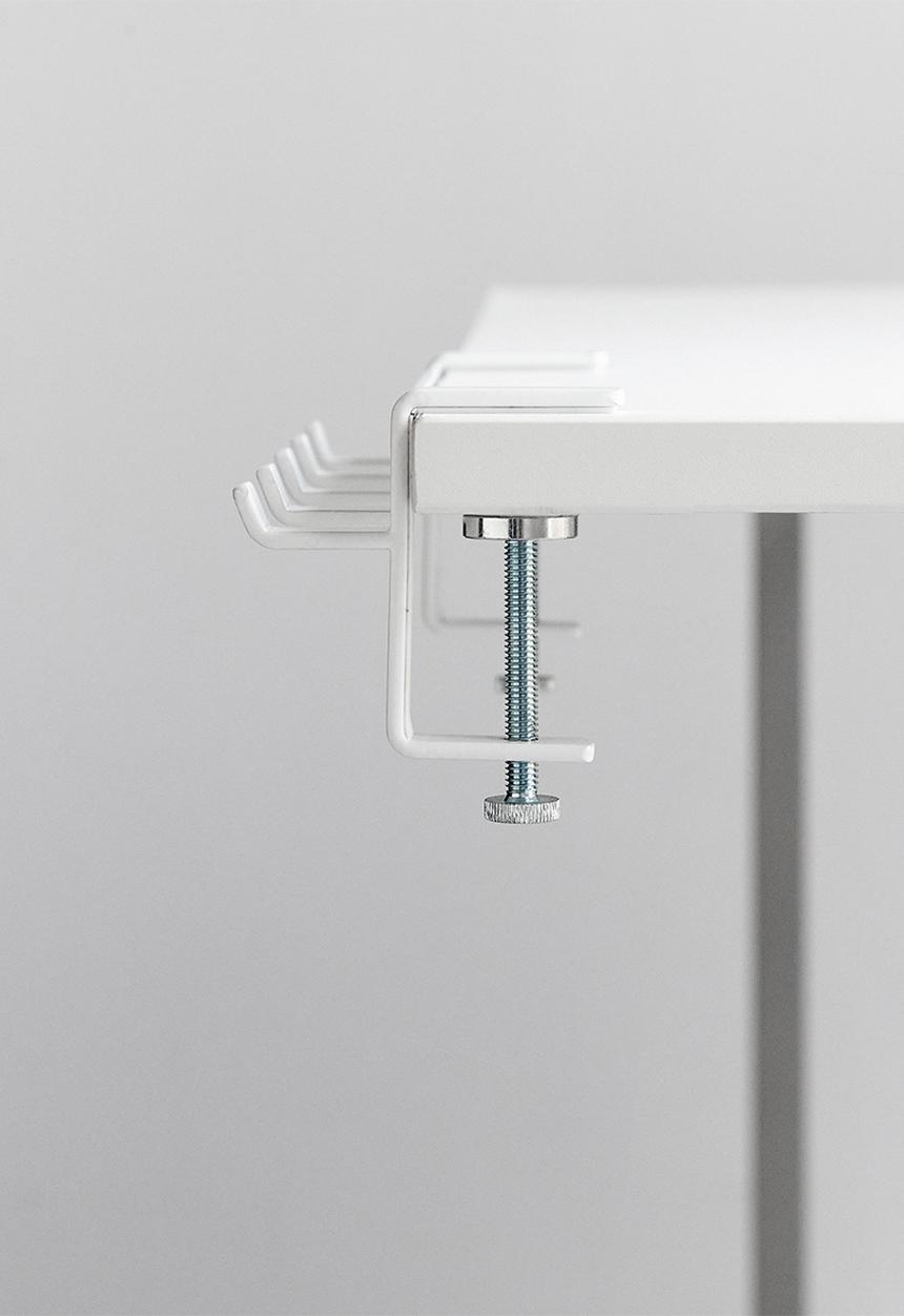Yamazaki - TOWER Tableside Hooks - White