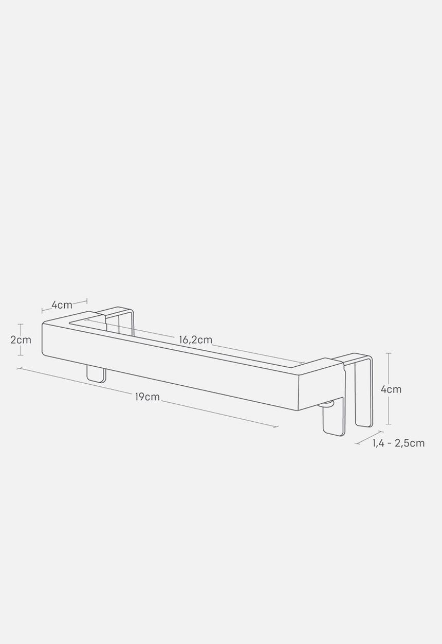 Yamazaki - TOWER Towel Hanger - White