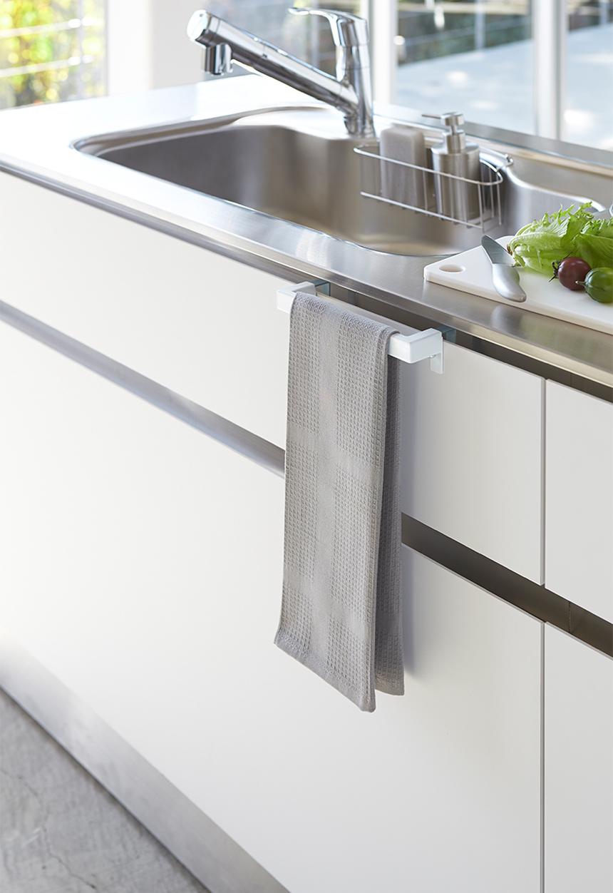 Yamazaki - TOWER Towel Hanger - White