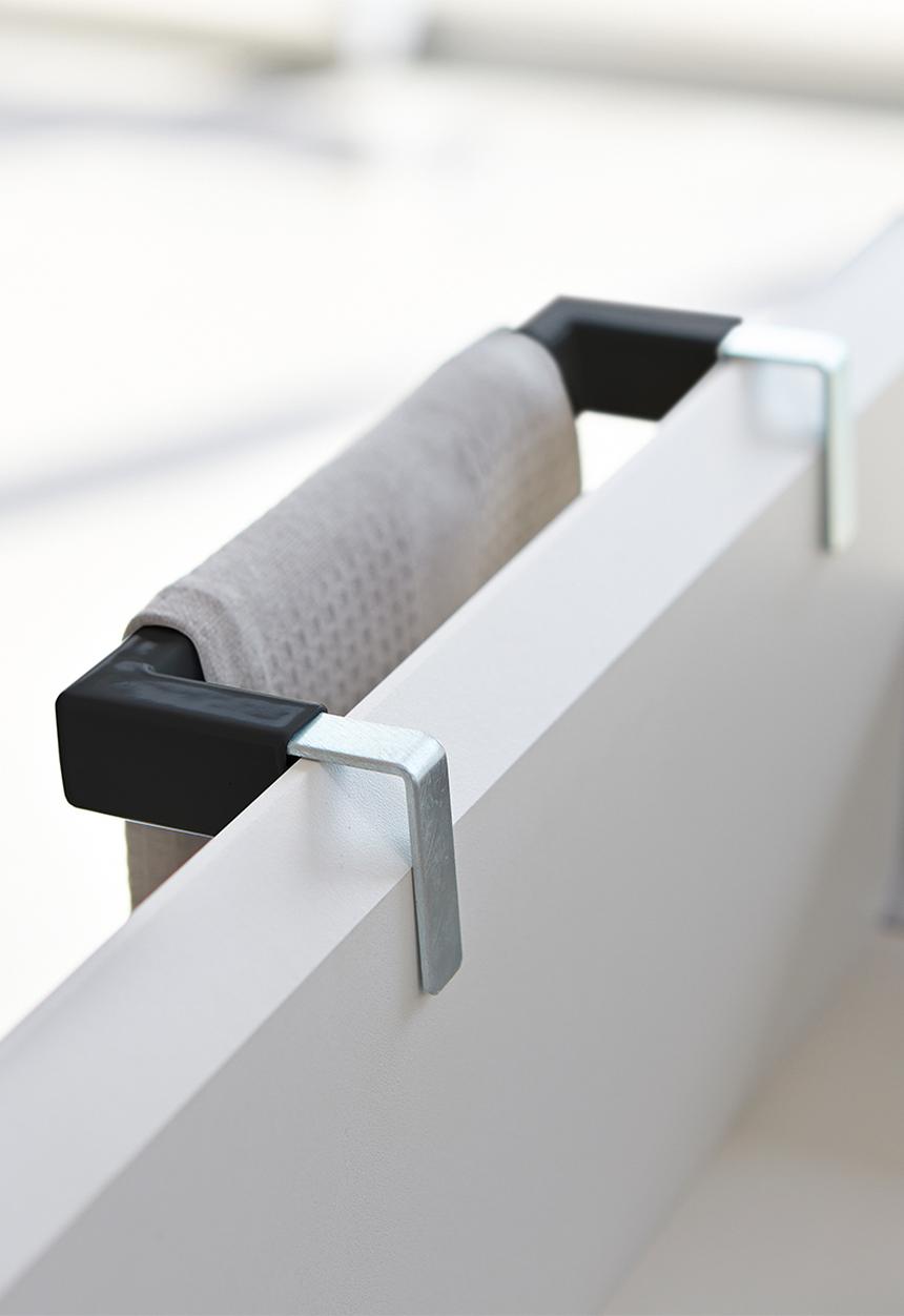Yamazaki - TOWER Towel Hanger - Black