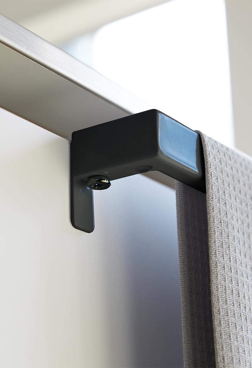 Yamazaki - TOWER Towel Hanger - Black