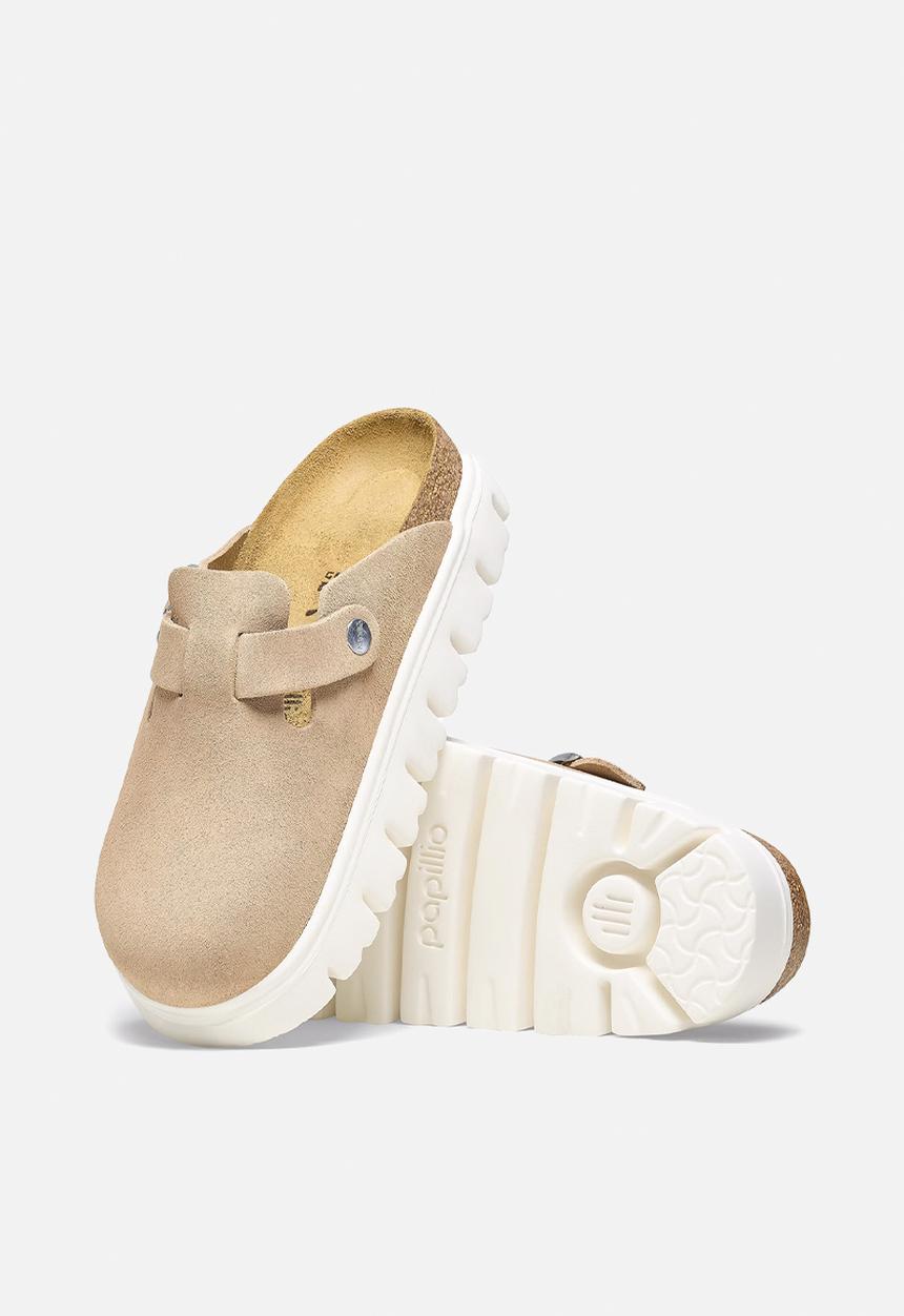 Birkenstock - Boston narrow PAP chunky - warm sand
