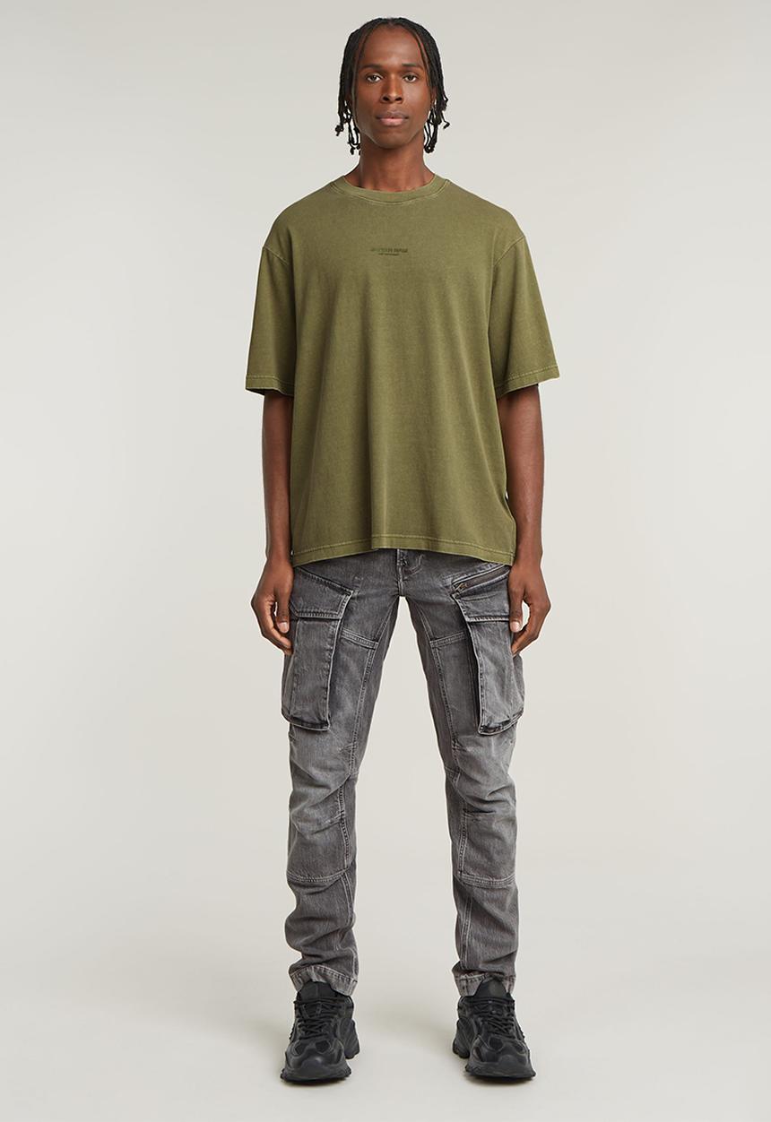 G-STAR - Overdyed Center Chest Boxy R T - Mayfly Gd