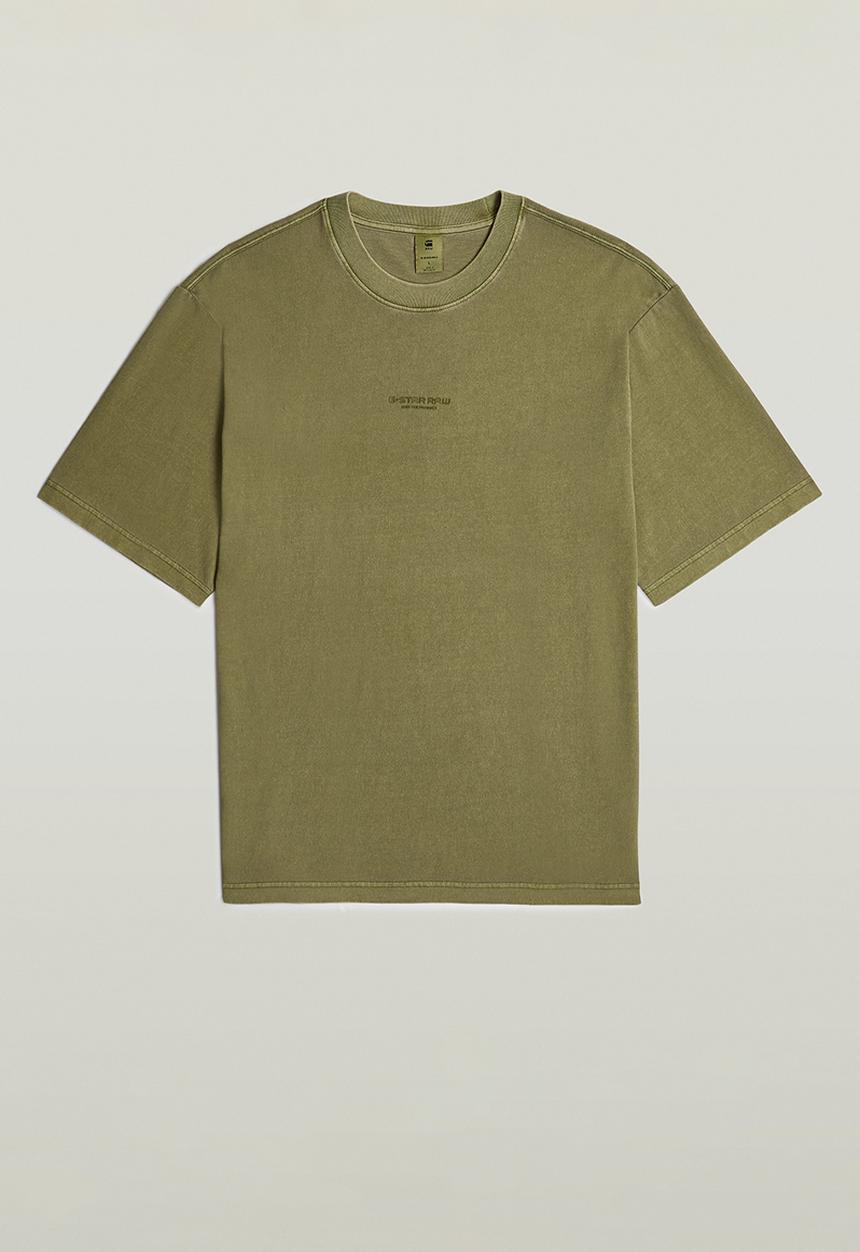 G-STAR - Overdyed Center Chest Boxy R T - Mayfly Gd