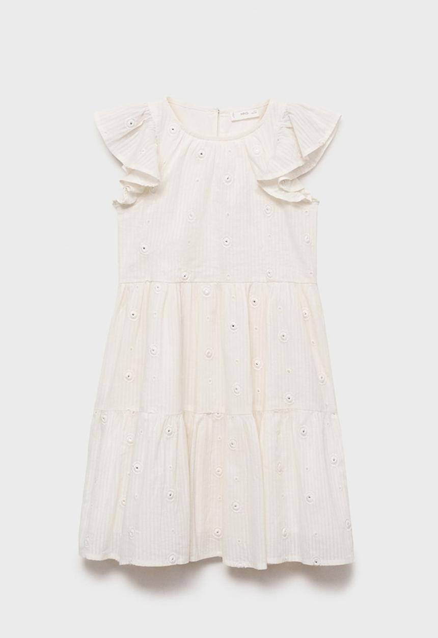 MANGO - Dress luna - natural