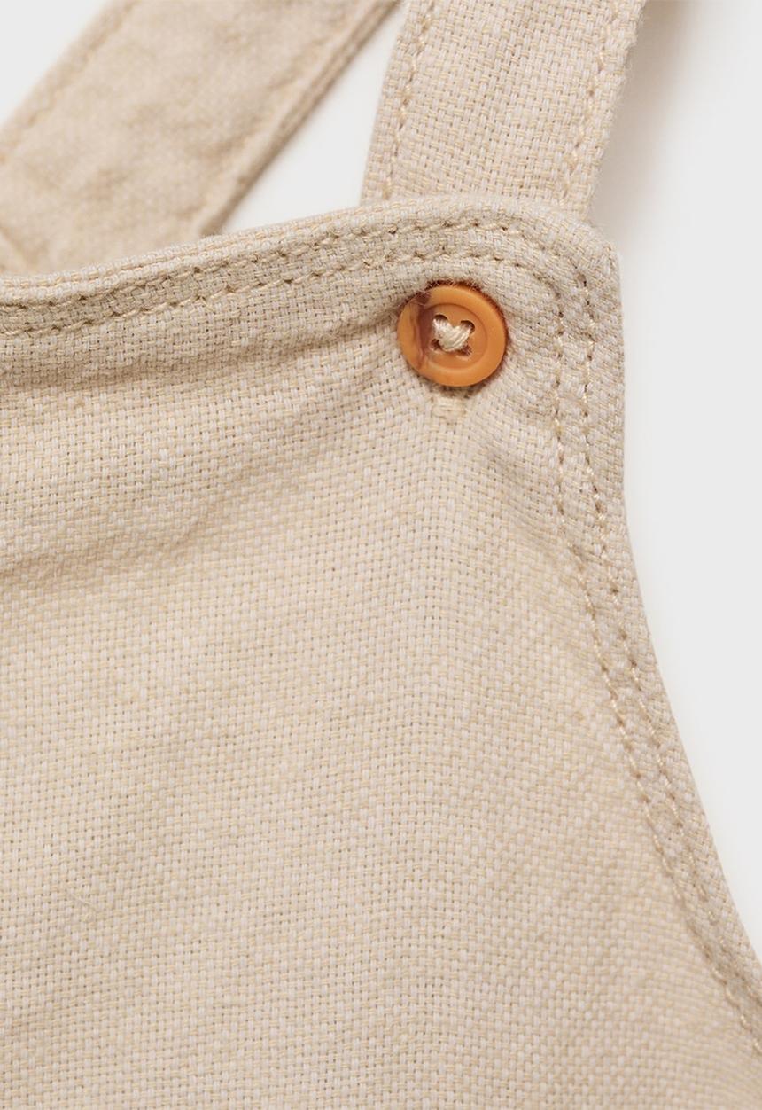 MANGO - Overall canela - light pastel brown