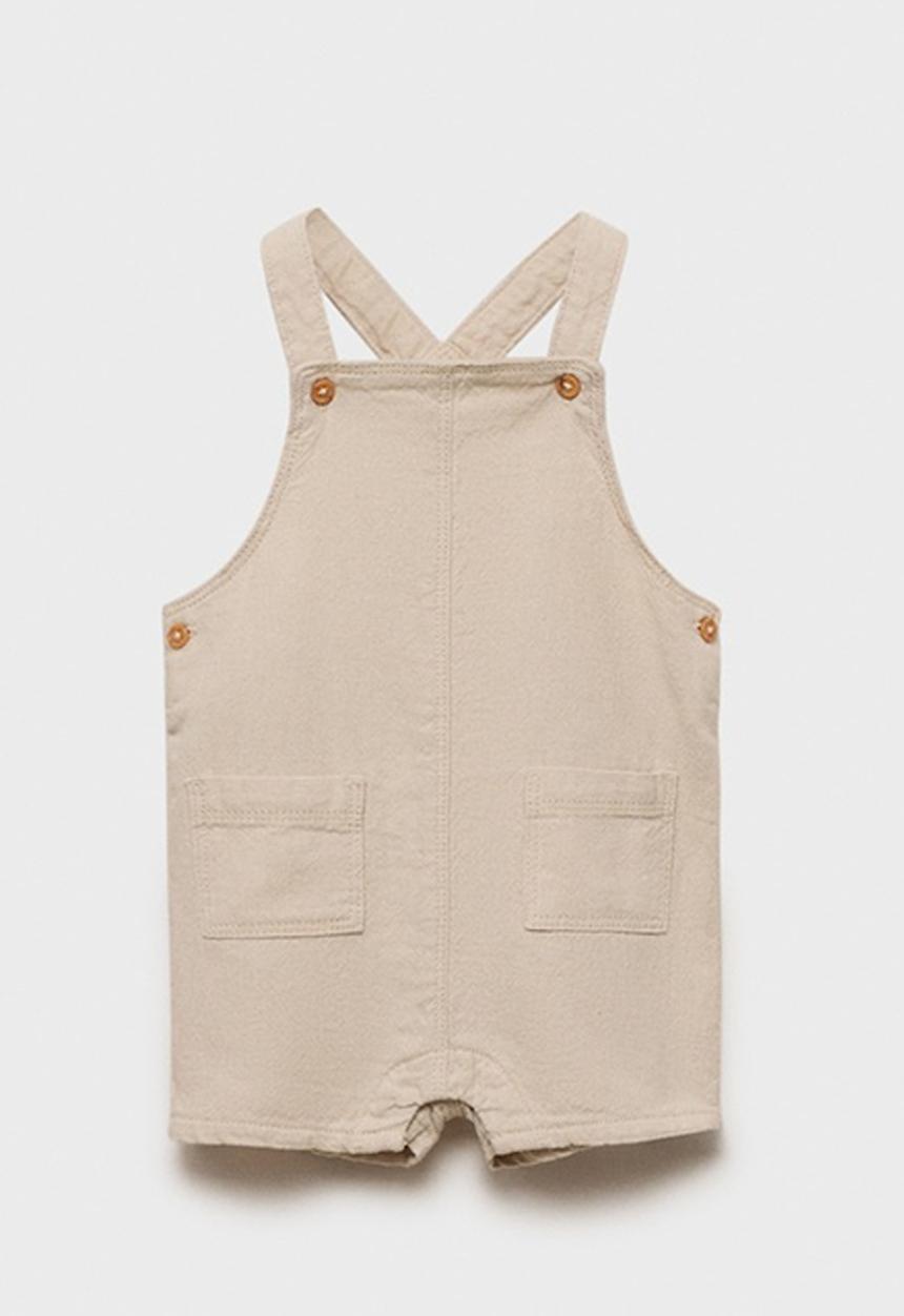 MANGO - Overall canela - light pastel brown