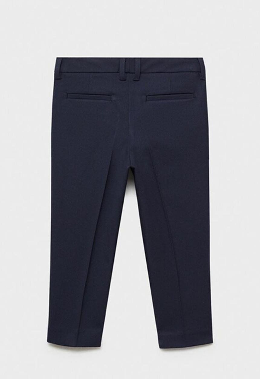 MANGO - Trousers raipb - navy
