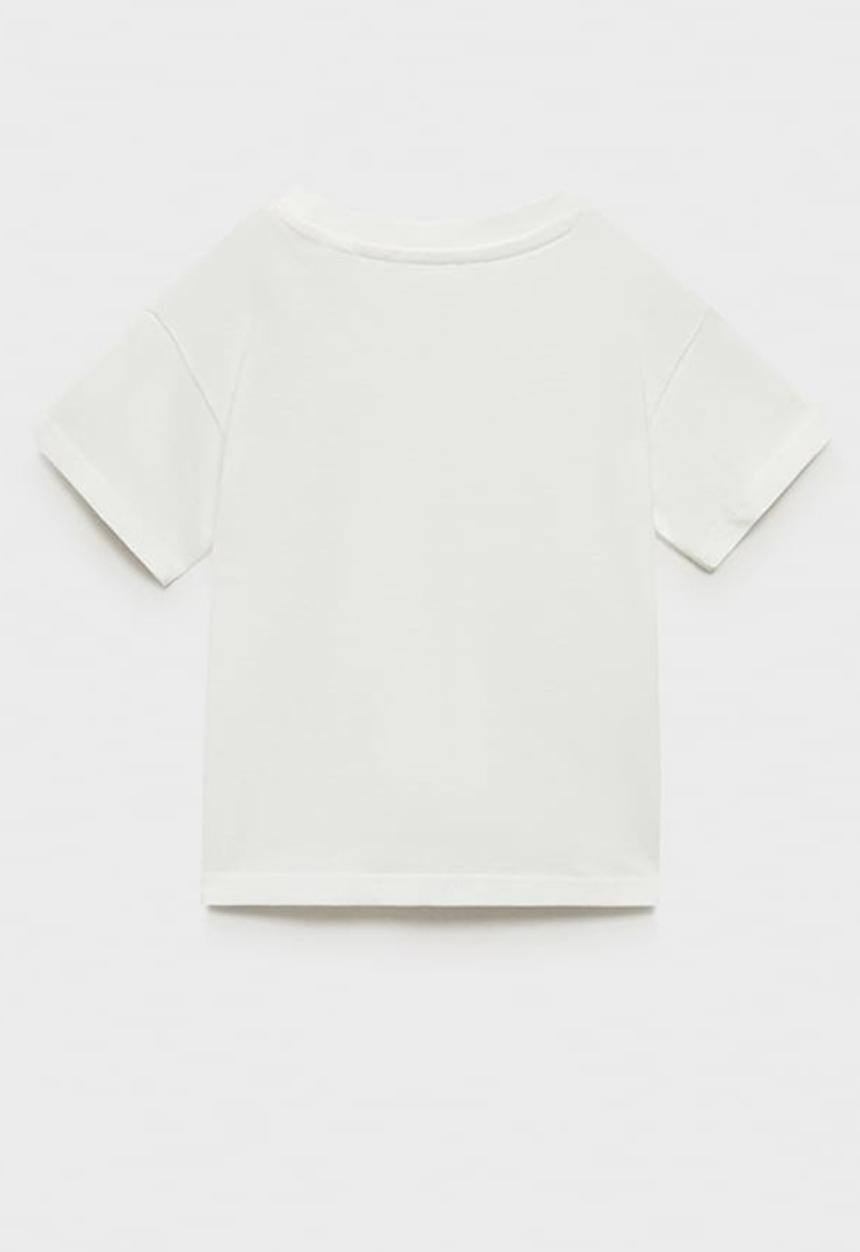 MANGO - T-shirt valeria - natural