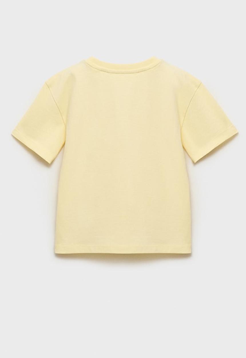 MANGO - T-shirt hipos - yellow