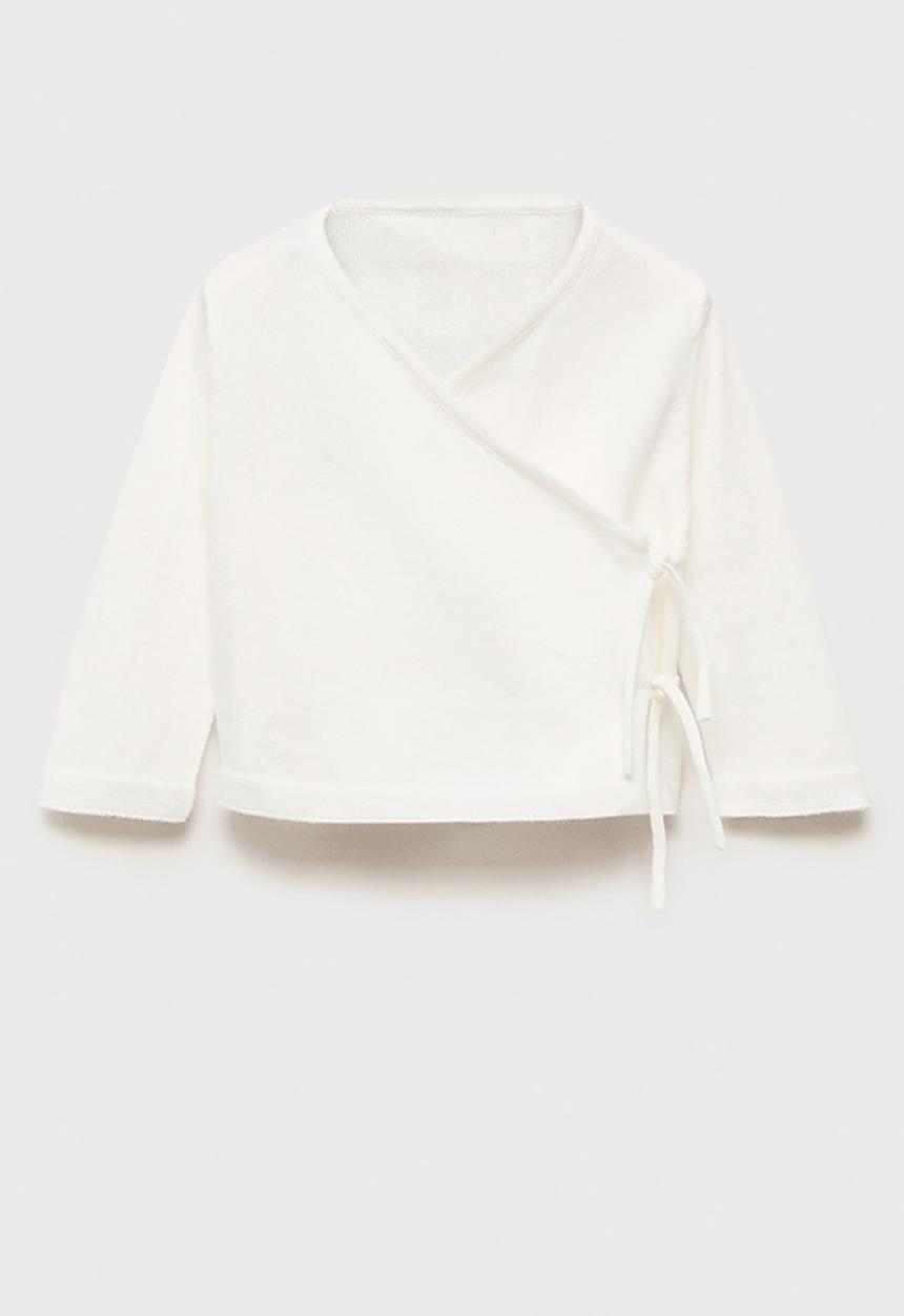 MANGO - Sweater cotton - natural