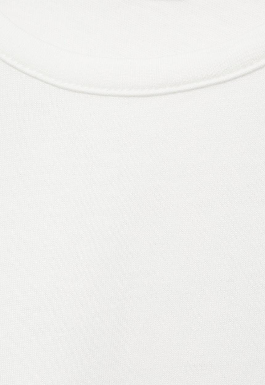 MANGO - T-shirt doble - natural