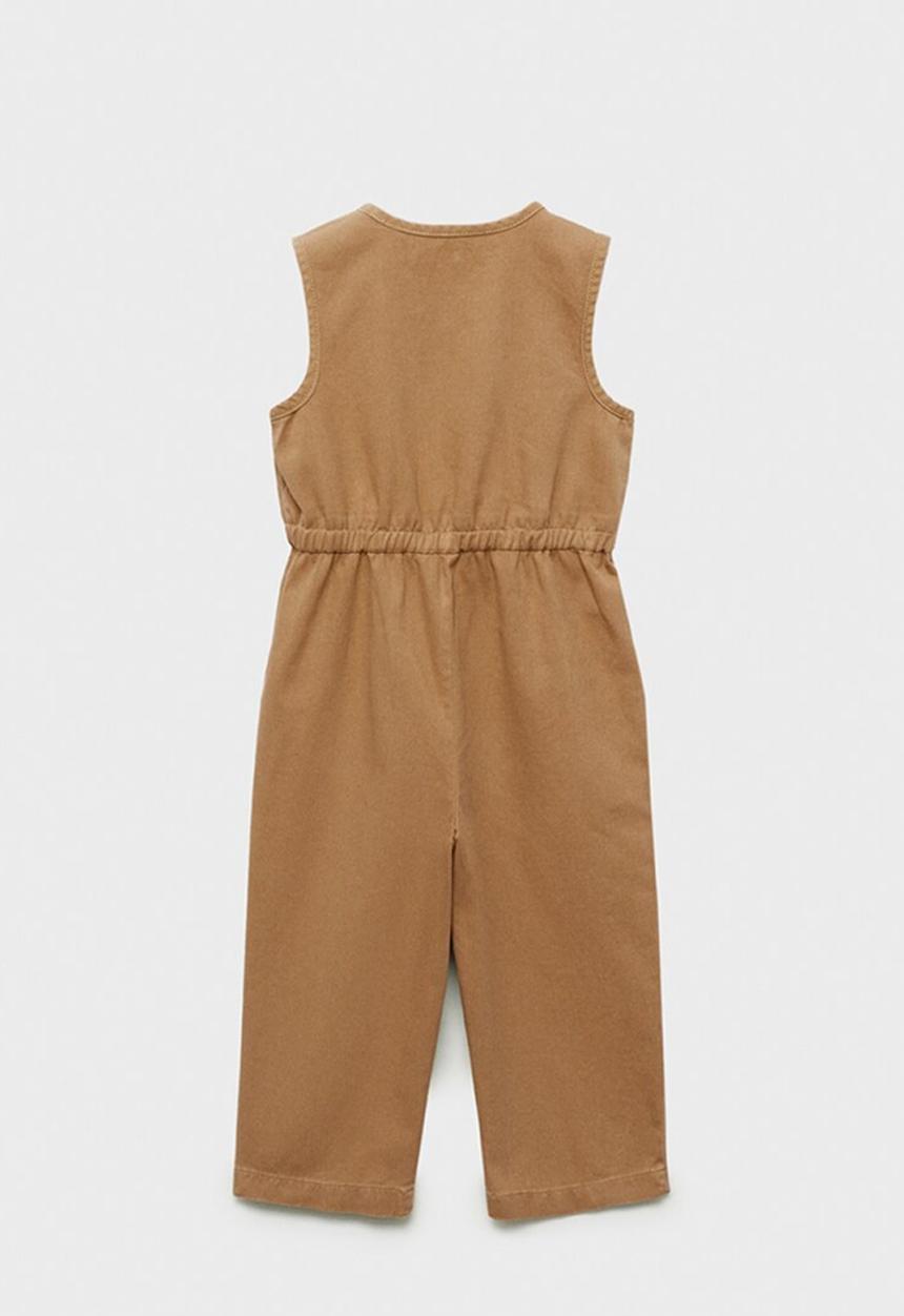 MANGO - Jumpsuit sahara - medium brown