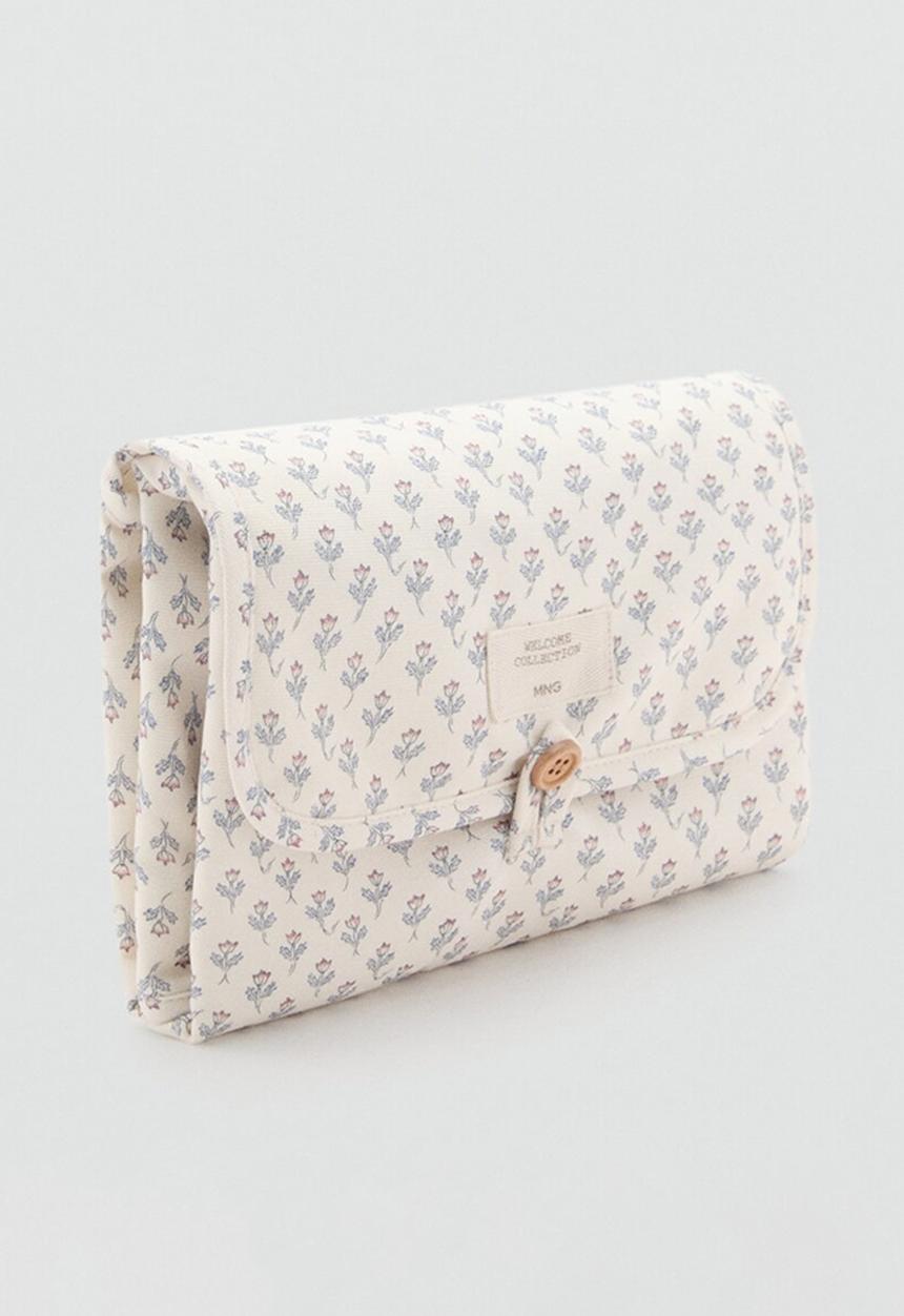MANGO - Portable nappy changing mat indiasc - natural