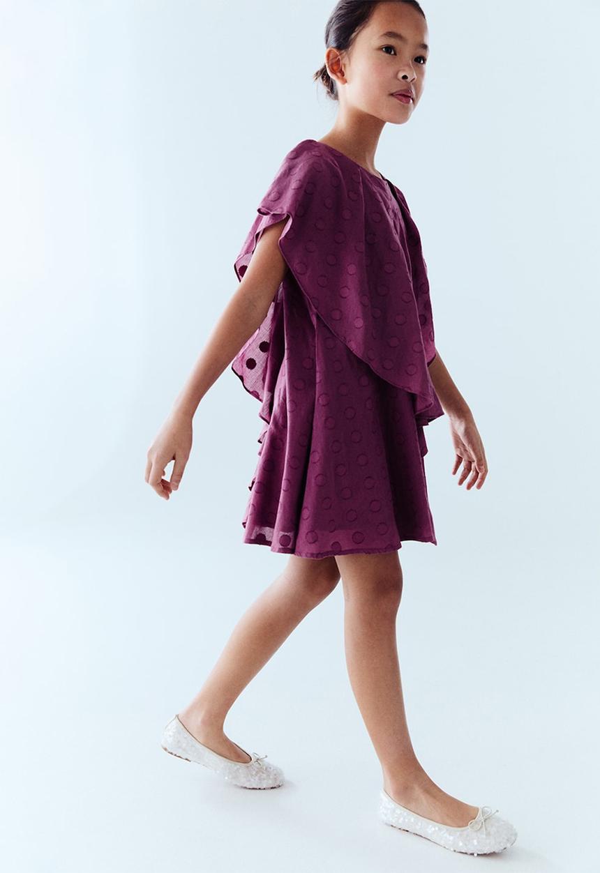 MANGO - Dress sol - medium purple