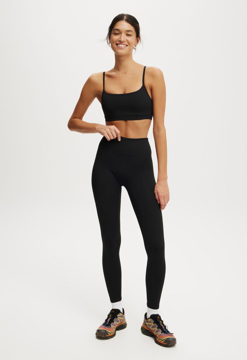 Cotton On - Bondi Everyday Full Length Tight - Black