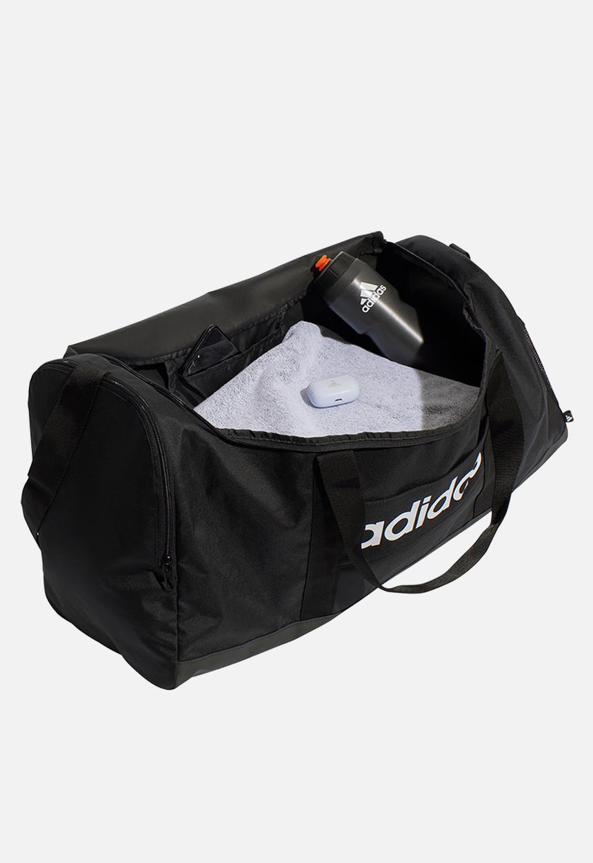 adidas Performance - Linear Duffel L = Black/Black/White