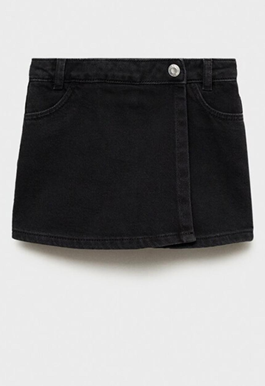MANGO - Shorts skort - open gray