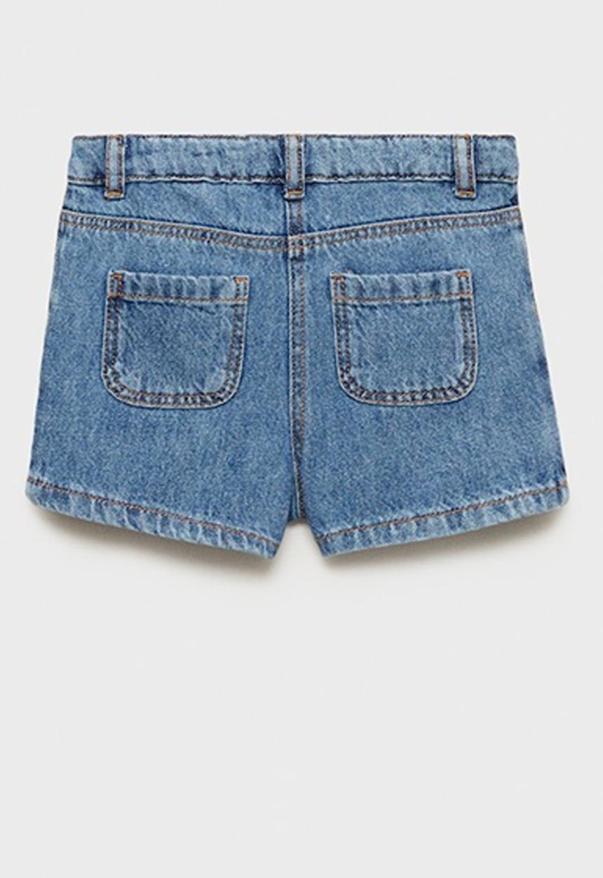 MANGO - Shorts skort - open blue