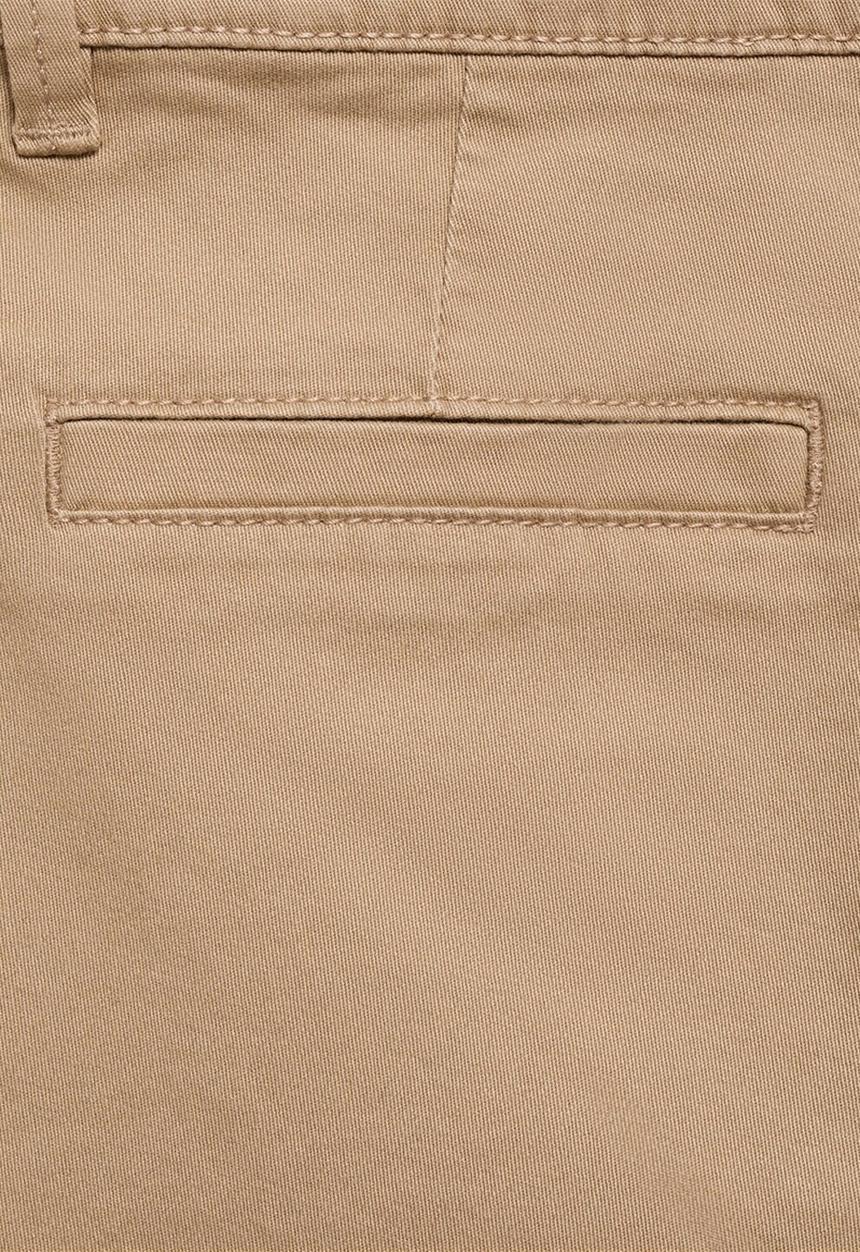 MANGO - Bermudas pico - light beige