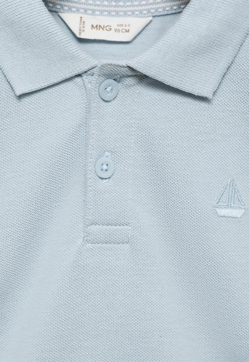 MANGO - Poloshirt javi8 - light/pastel blue