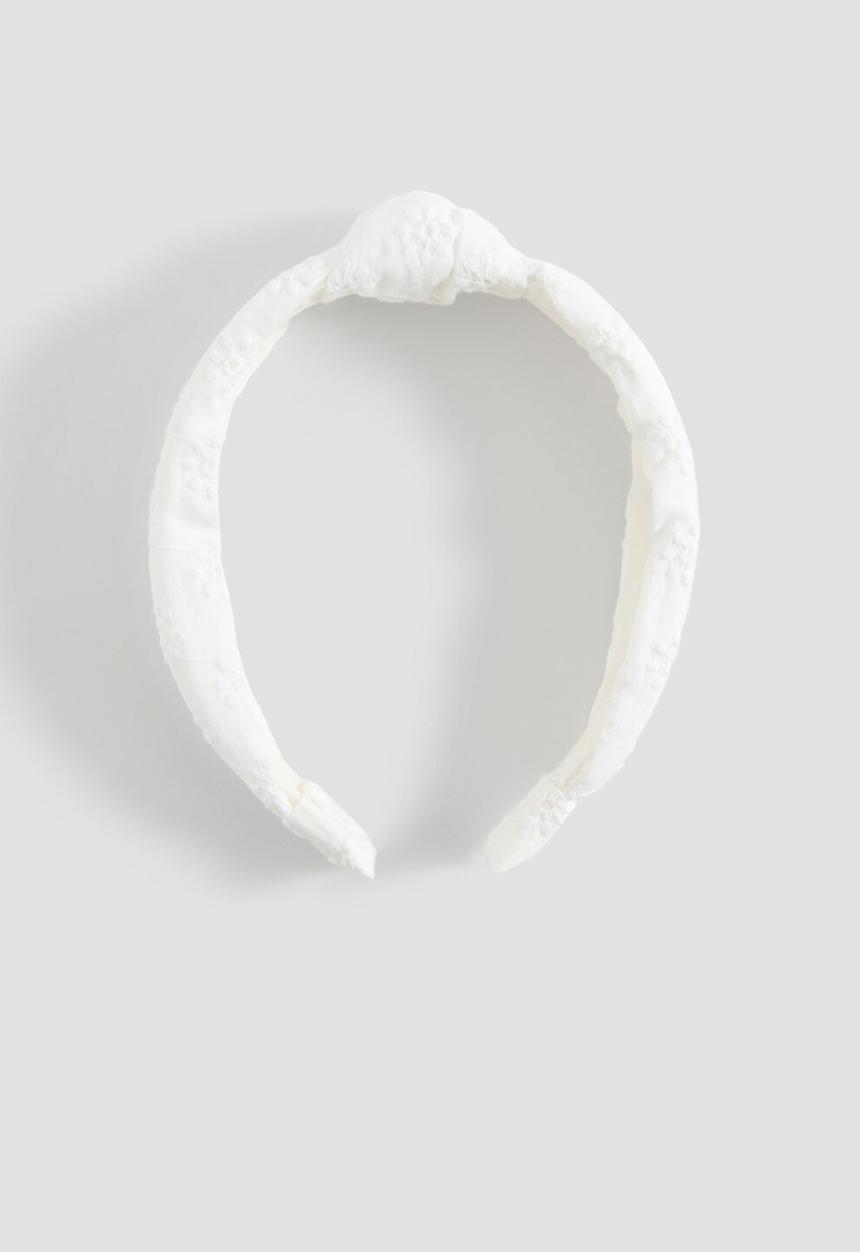 MANGO - Headband brody - white