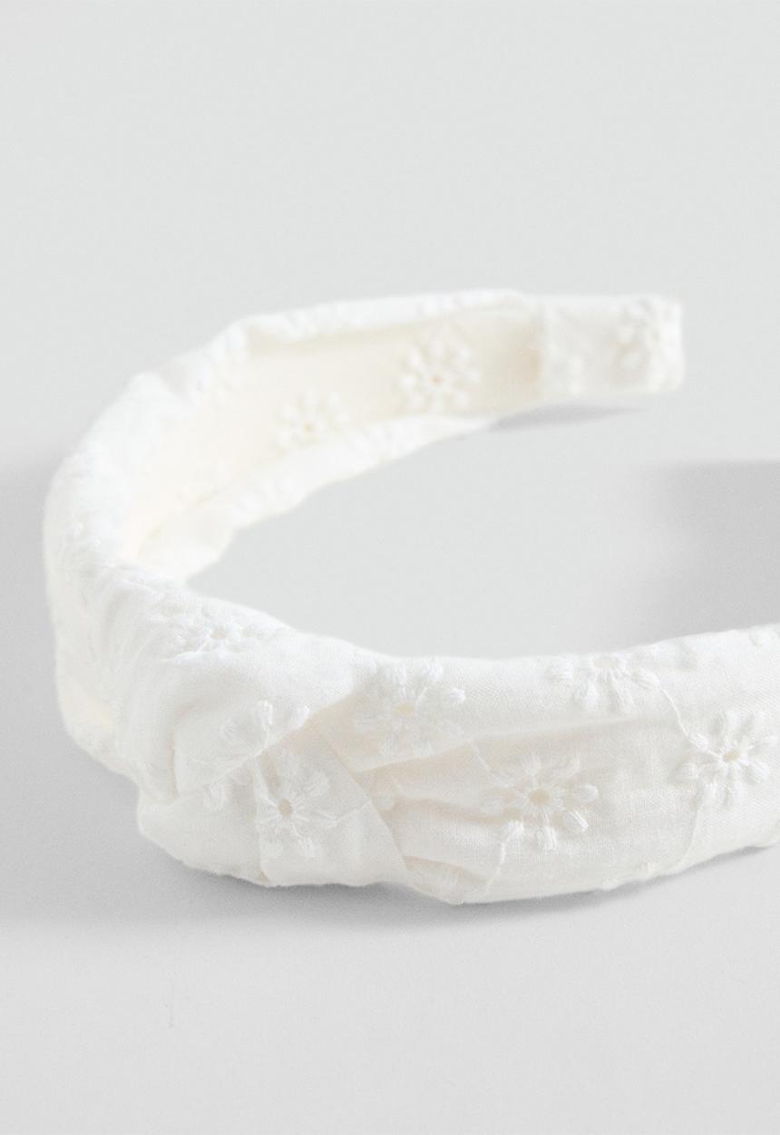 MANGO - Headband brody - white