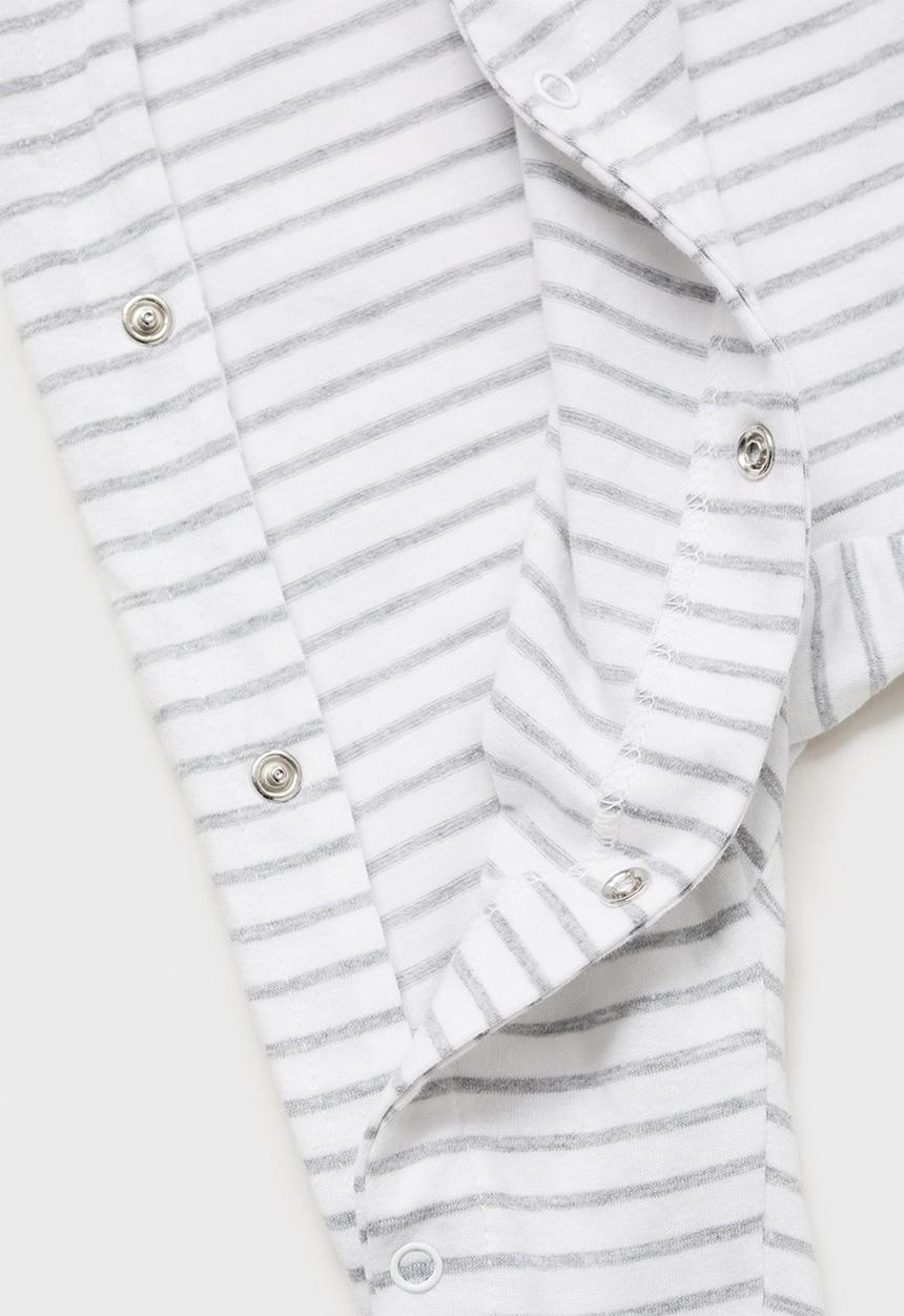 MANGO - Pyjama stripepi - white